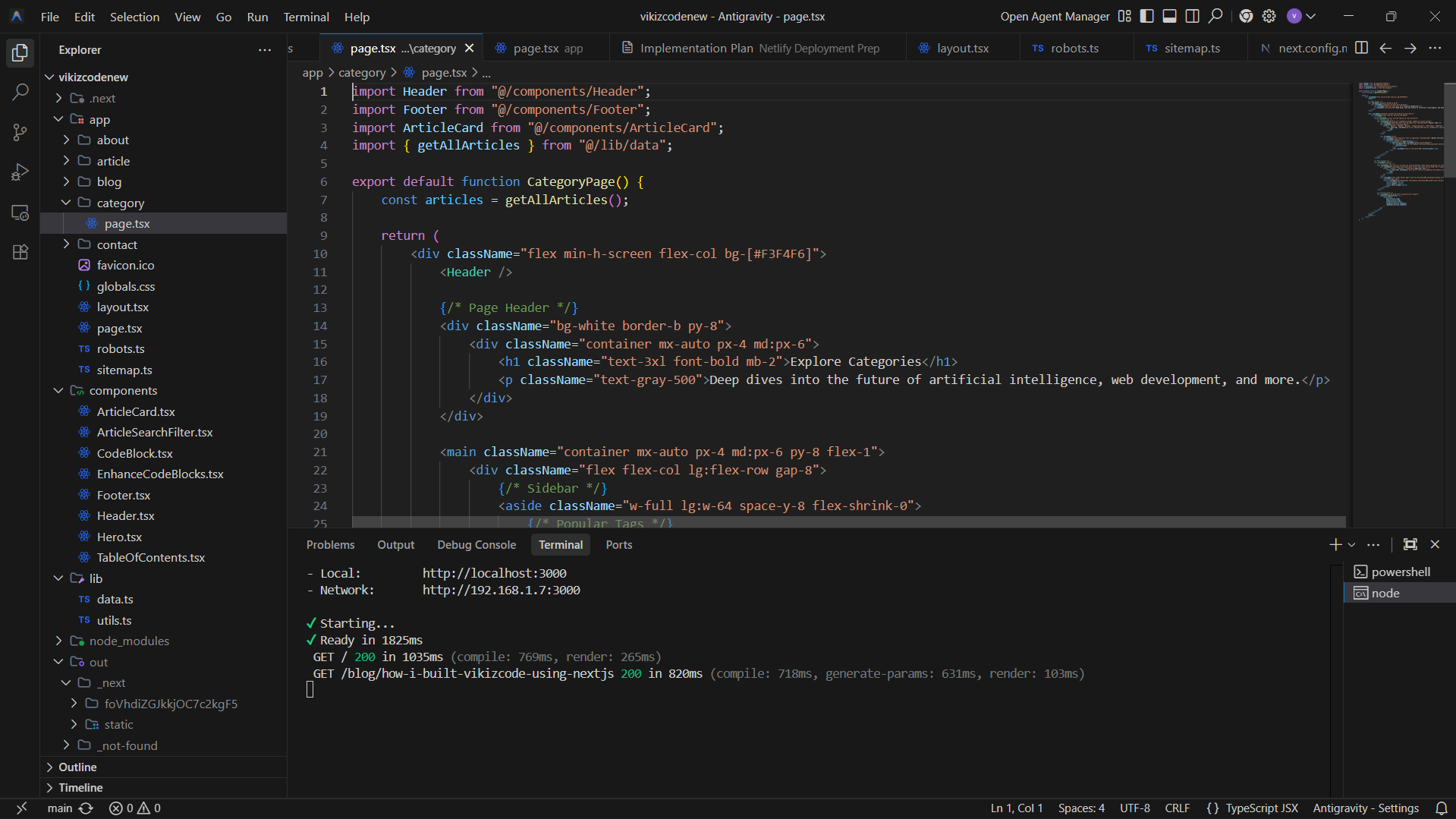 Learning web development in VS Code